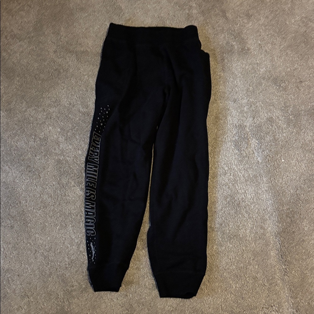 Black Ankle-Length Women's sweatpants
